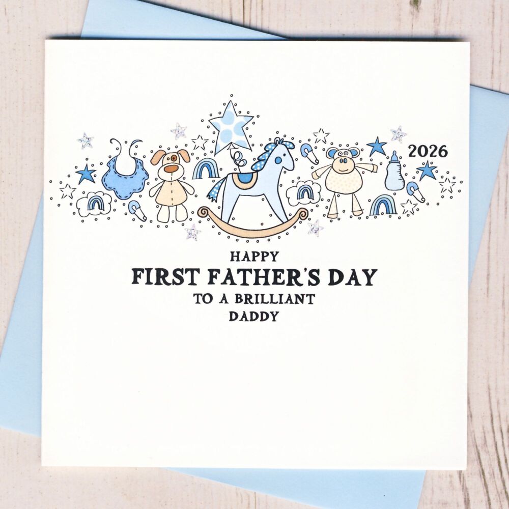 Happy First Father's Day Card