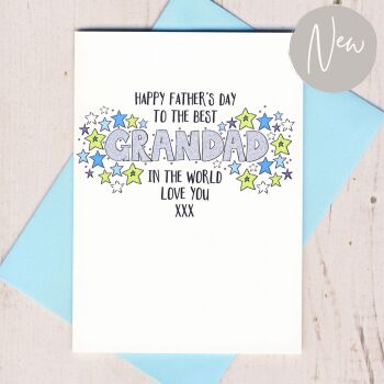   Happy Father's Day To The Best Grandad Card