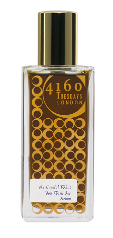 4160Tuesdays perfume Be Careful What You Wish For in gold bottle