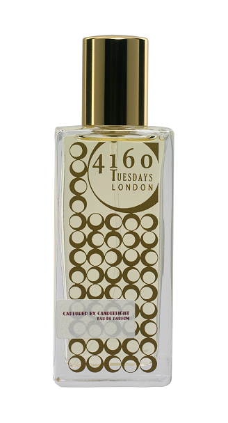 Gold bottle of 4160Tuesdays perfume