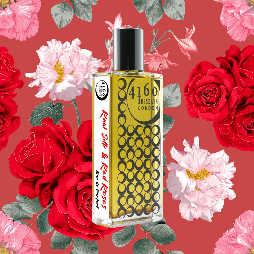 Raw Silk & Red Roses 50ml