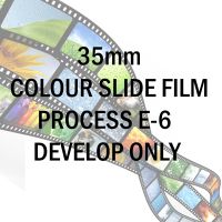 35mm COLOUR SLIDE FILM PROCESS E-6  DEVELOP ONLY