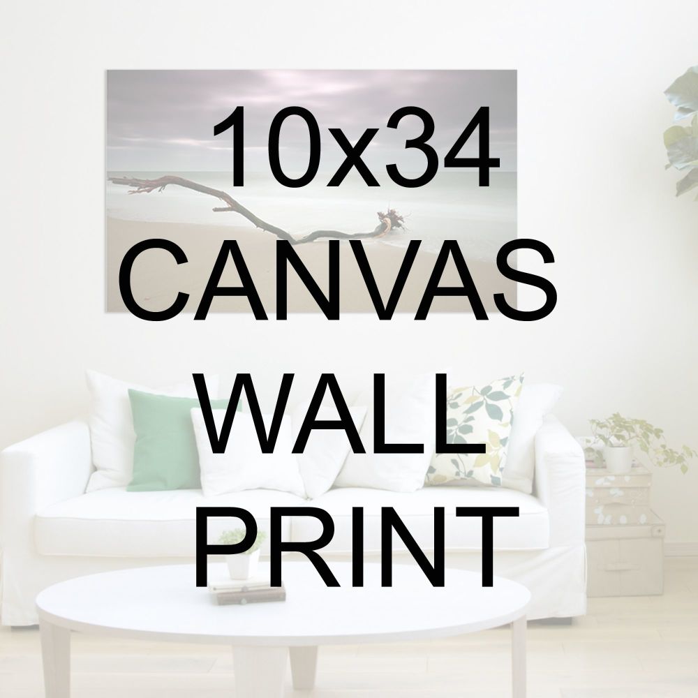 10x34" Canvas Wrapped Prints