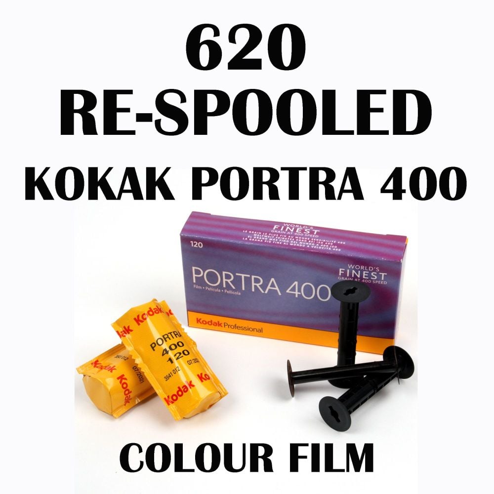 620 RE SPOOLED KODAK PORTRA 400 COLOUR