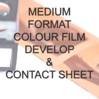 MEDIUM FORMAT COLOUR DEVELOP  AND CONTACT SHEET