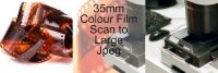 35mm COLOUR FILM PROCESS AND LARGE JPEG SCAN