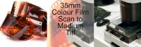 35mm COLOUR FILM PROCESS AND MEDIUM TIFF SCAN