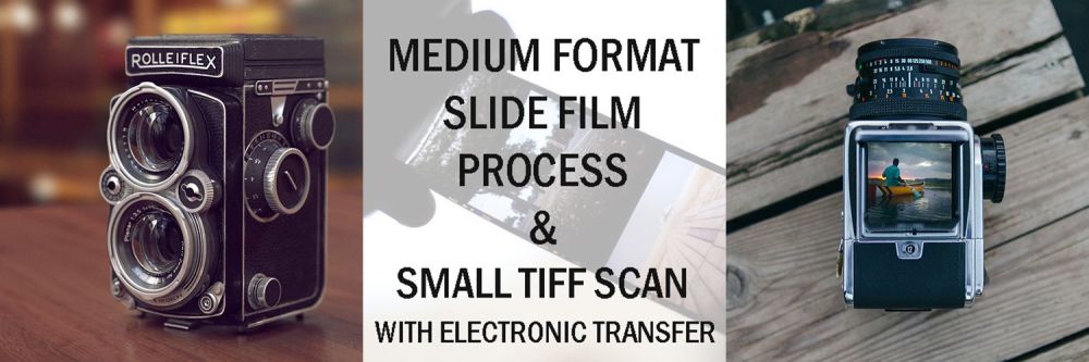 120 E-6 DEV & SMALL TIFF SCAN WITH EMAIL TRANSFER