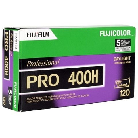 Fuji Pro H 400 iso 120 5 Pack Film 