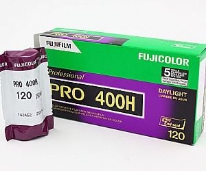Fuji Pro H 400 iso 120 Single Roll Film 