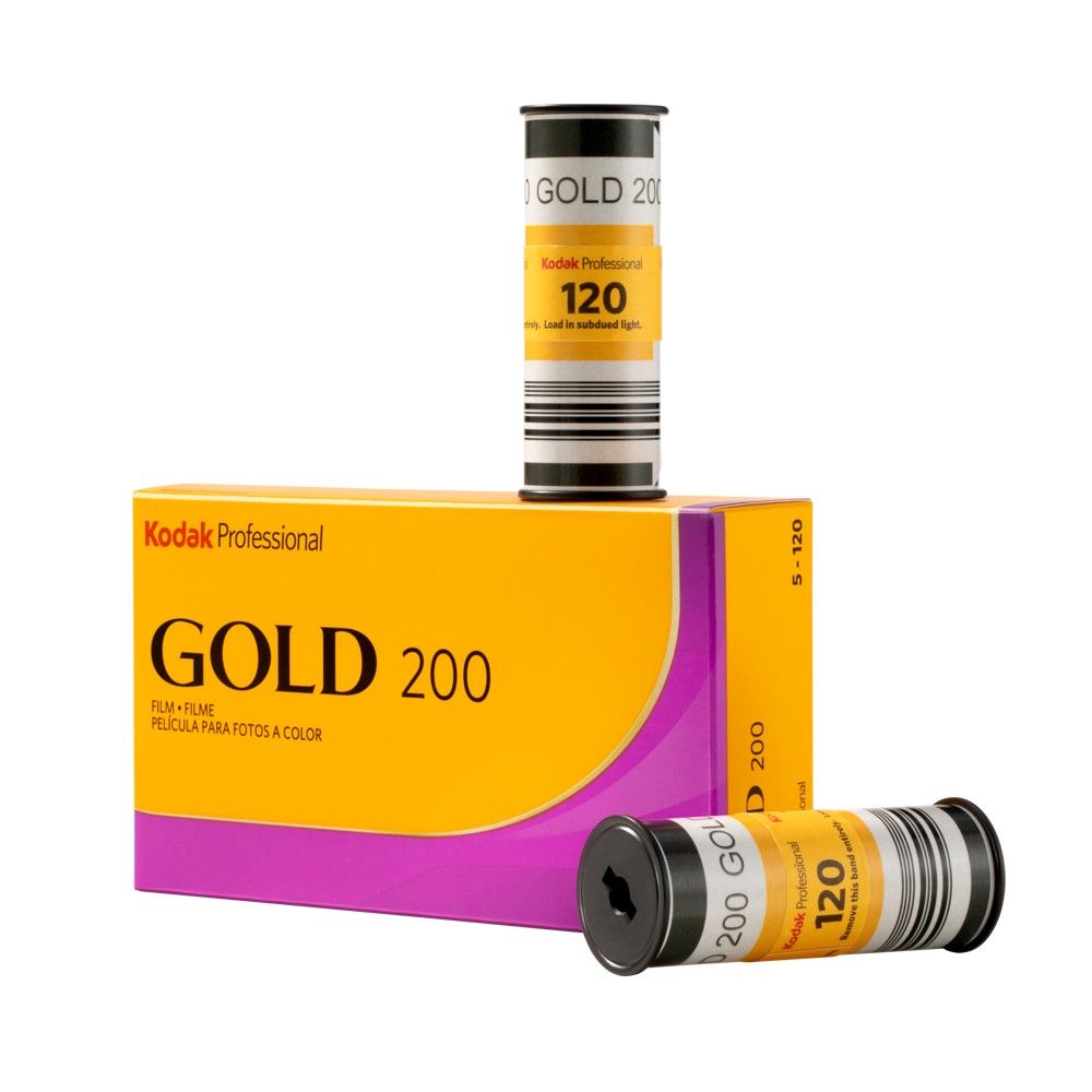 Kodak Gold 120 200 iso 5 roll pack