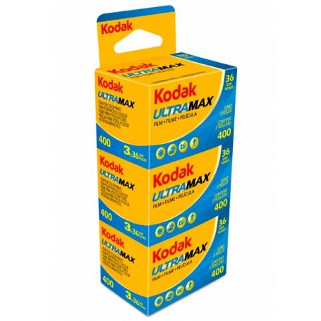 Kodak Ultramax Tripple Pack 400 iso 36 exposures