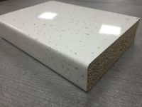 Bushboard Omega F075 White Quartz- 4.1mtr Worktop