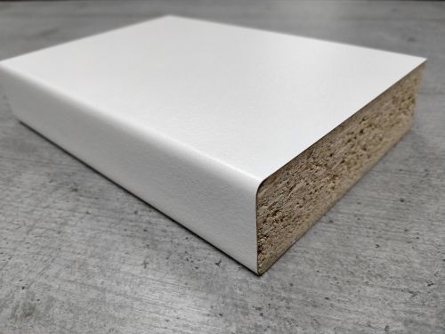 Bushboard Omega B068 Pure White - 4.1mtr Breakfast Bar