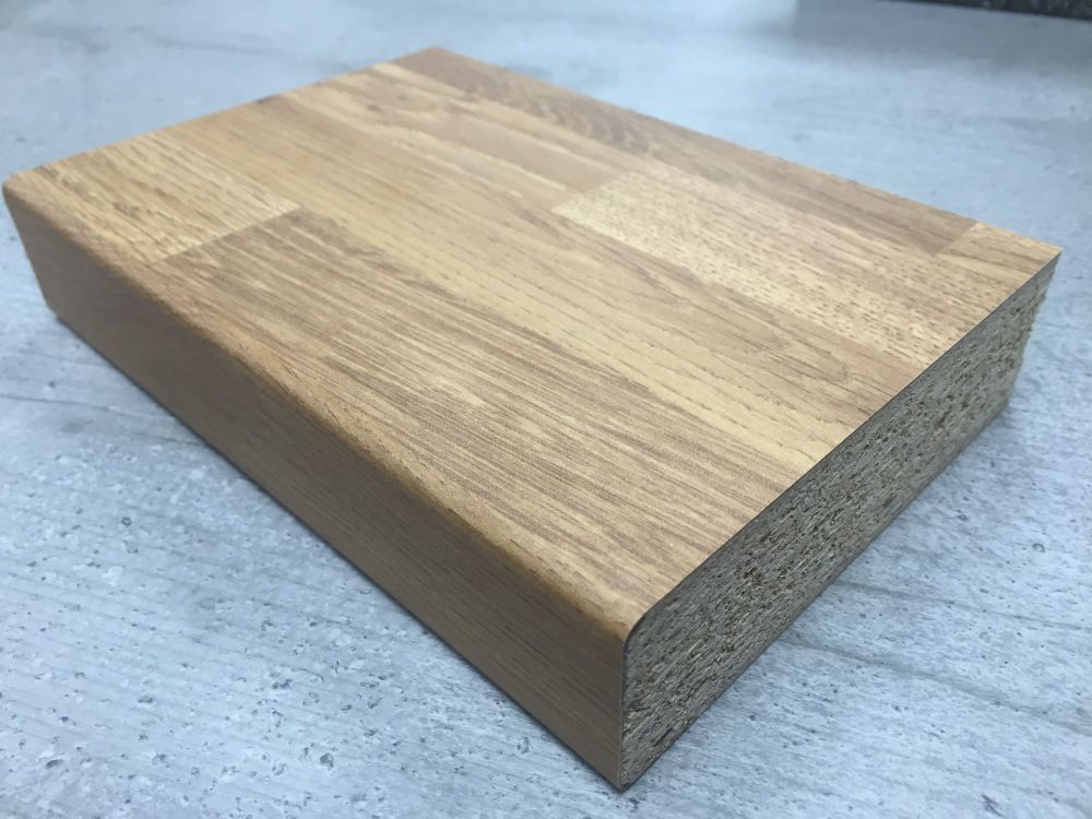 Bushboard Options Stableford Oak Block 3mtr Kitchen Worktop