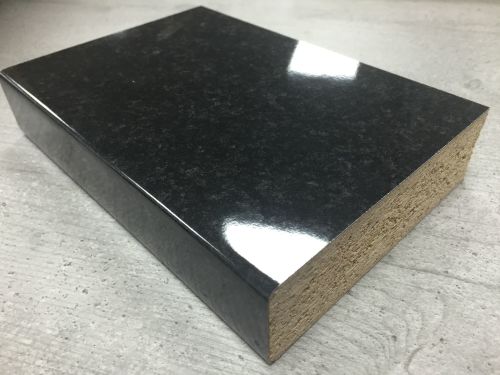 Bushboard Options Nero Granite - 4.1mtr Breakfast Bar