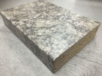 Bushboard Options Platinum Granite - 4.1mtr Kitchen Worktop