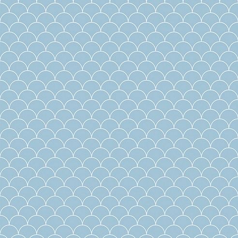 Showerwall SW071 Scallop - 2.4mtr Square Edged Wall Panel