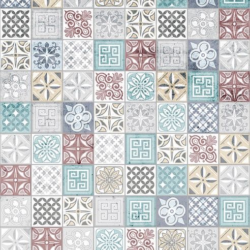 Showerwall SW078 Moroccan - 2.4mtr Square Edged Wall Panel