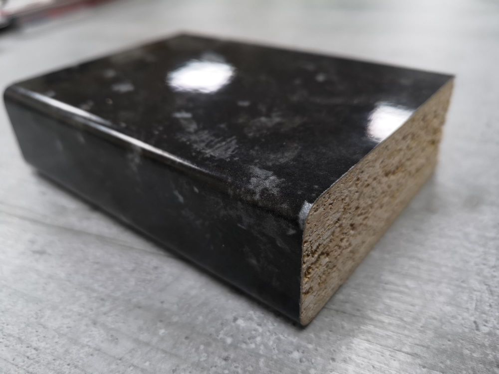 K210 3mtr Black Flint Gloss Kronospan Oasis Laminate Kitchen Worktop