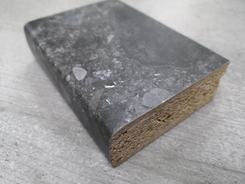 K301 3mtr Dark Stonecrete Kronospan Oasis Laminate Kitchen