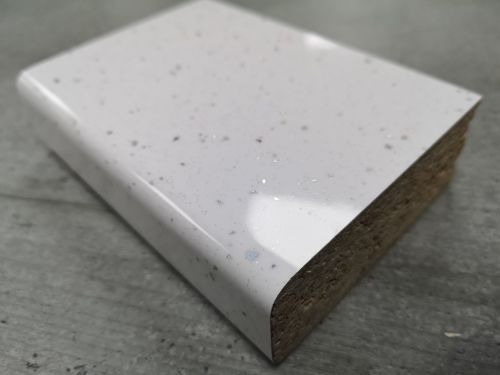 8681 3mtr White Sparkle Kronospan Oasis Laminate Kitchen Upstand