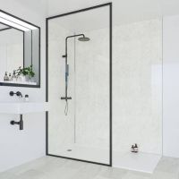 Multipanel Classic 139H Grey Marble Wall Panels 2400mmx1200mm Hydrolocked T&G