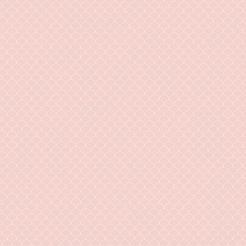 Showerwall SCA18 Scallop Blush - 2.4mtr Square Edged Wall Panel