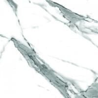 Bushboard Alloy White Marble 900mm Hob Panel