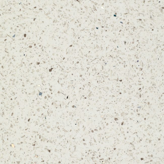 White Terrazzo - Quartz Texture
