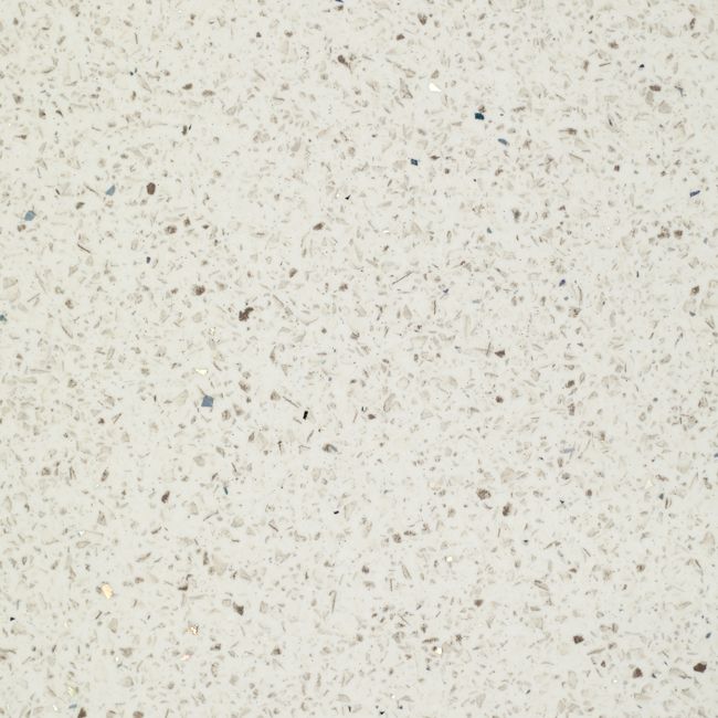 White Terrazzo - Quartz Texture