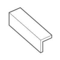 Allur Decking Sage 3mtr Corner Edging Strip