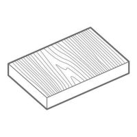 Allur Sage 3mtr Double-Sided Fascia Board