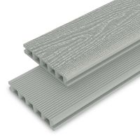 Allur Silver Grey Composite Decking 3.6mtr Length Pack of 20