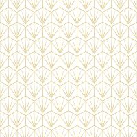 Showerwall SCA41 Deco Tile White Mustard  - 2.4mtr Square Edged Wall Panel