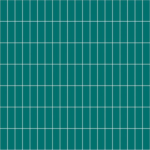 Showerwall SCA44 Vertical Tile Teal - 2.4mtr Square Edged Wall Panel