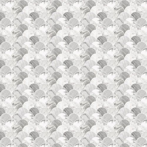 Showerwall SCA17 Scallop Coral Reef - 2.4mtr Square Edged Wall Panel