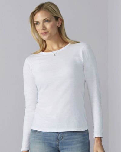 64400L Gildan Softstyle® Ladies L/sleeve T-Shirt