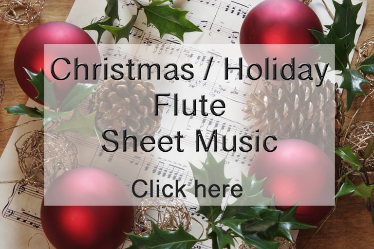 Christmas / Holiday Flute Sheet Music
