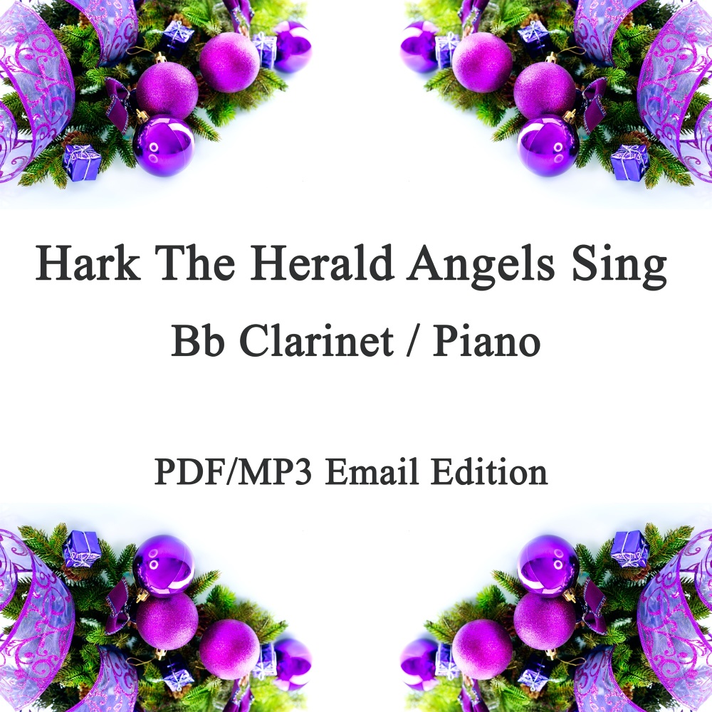 Hark The Herald Angels Sing (Swing!) Jazz inspired arrangement Bb Clarinet