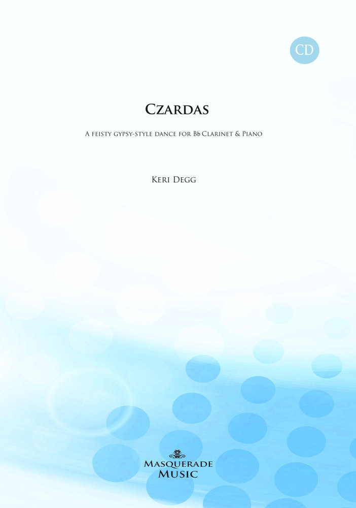 Czardas. Bb Clarinet & Piano. With CD (Demonstration & Backing tracks in 3