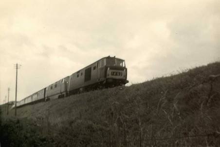 D853 Thruster Goodrington bank prob 1963-64