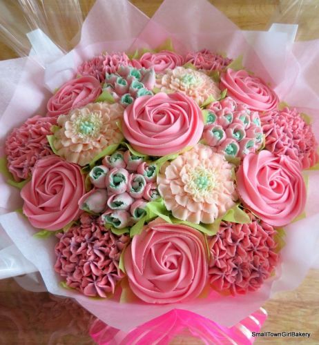 Small town girl bakery - Cupcake bouquets delivered in Chesterfield