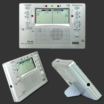 Korg Chromatic tuner and metronome TM40