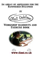 Discover the dulcimer the Dizzi Way An Array of Arpeggios Exercise book