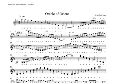 Oracle of Orient Sheet Music