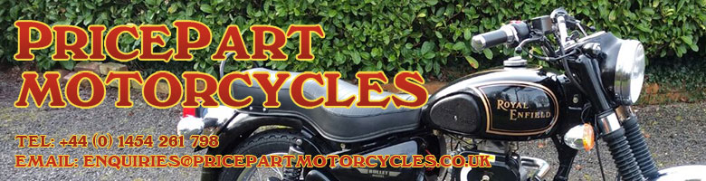 www.pricepartmotorcycles.co.uk, site logo.