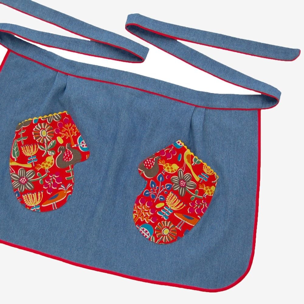 Red Hand Apron