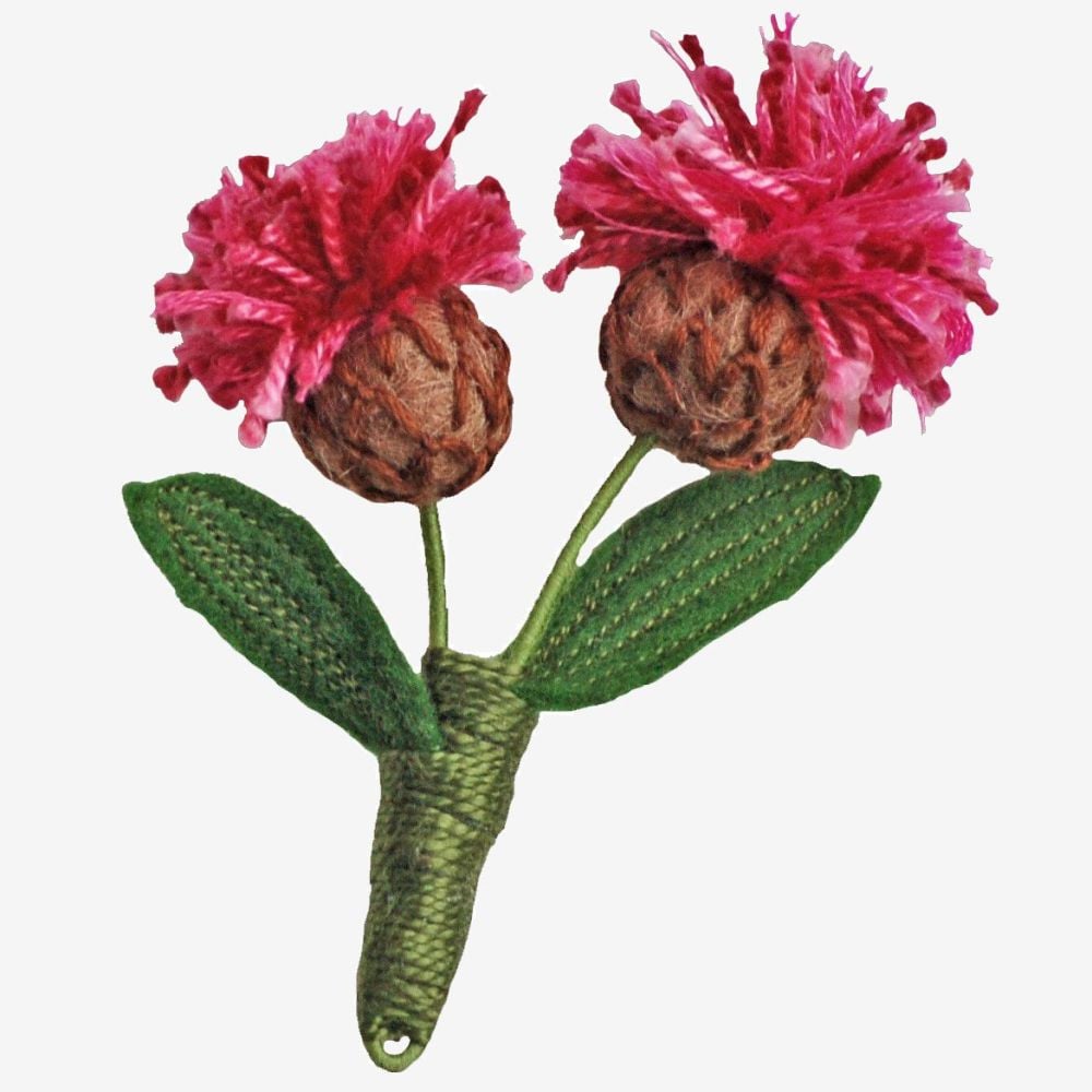 Knapweed Flower Brooch