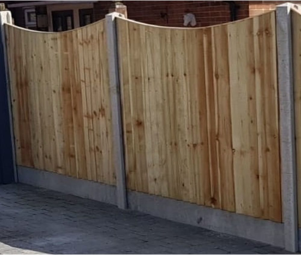 Drop Top  Fence Panels- from £38.50